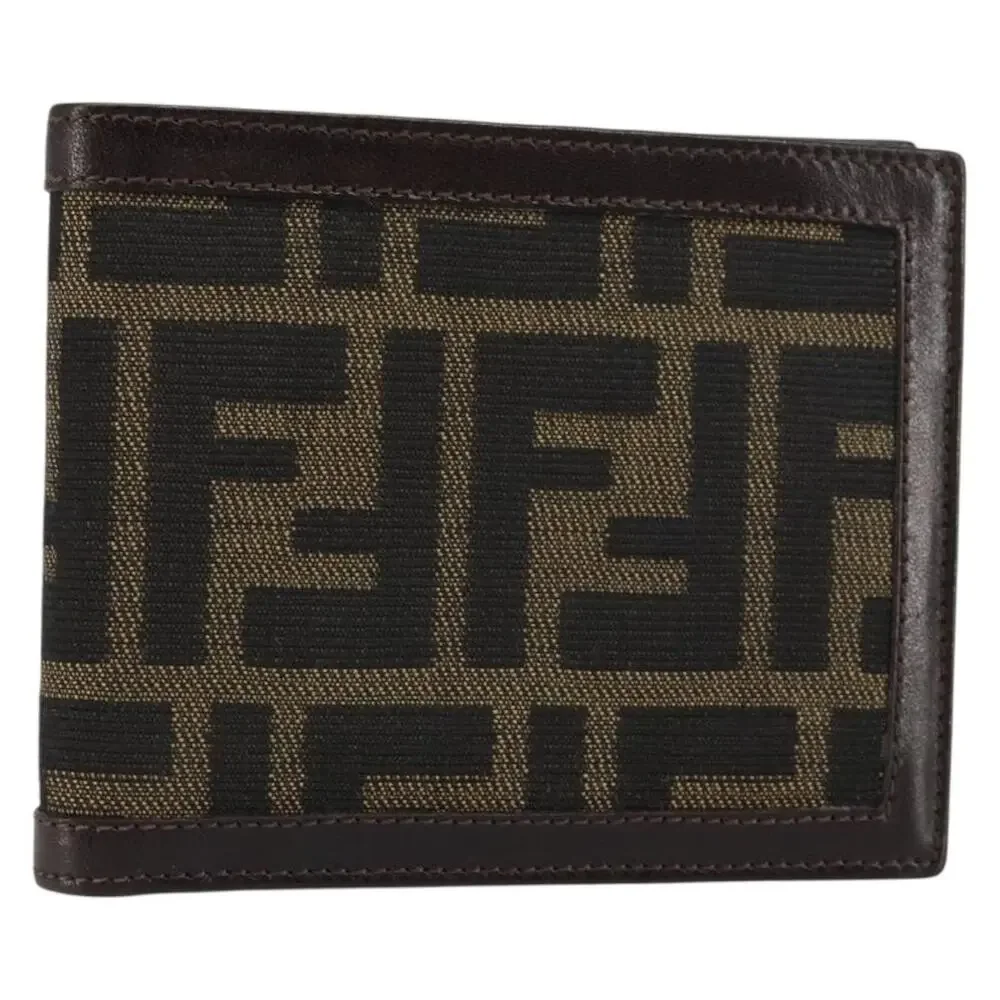 Fendi Zucca Wallet Black